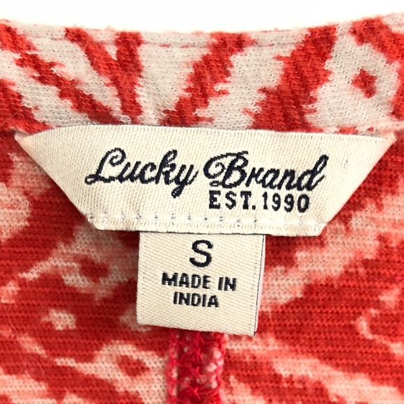 Lucky Brand Boho Tunic Top Shirt - Picture 2 of 8